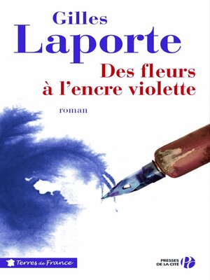 cover image of Des fleurs à l'encre violette
